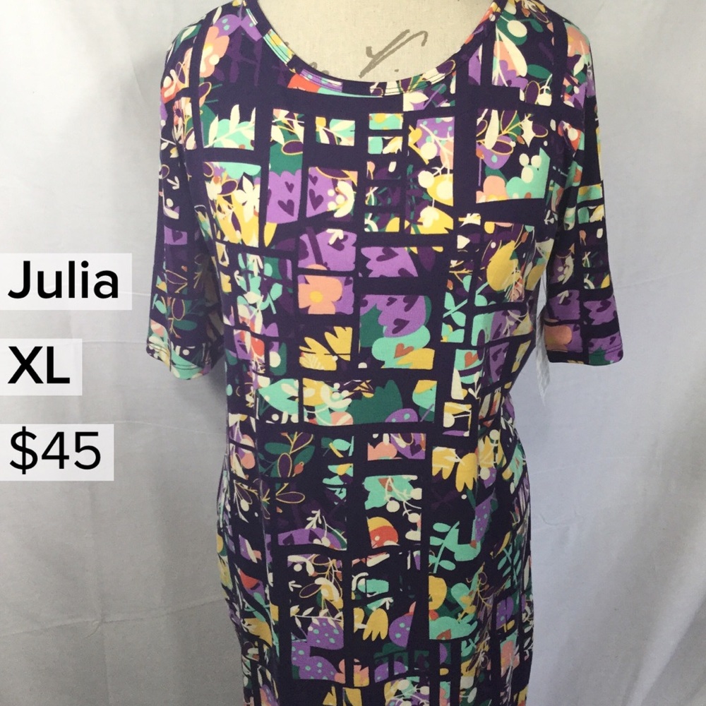 Xl LuLaRoe Julia Dress.